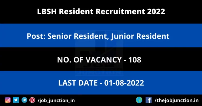 LBSH Resident Recruitment 2022