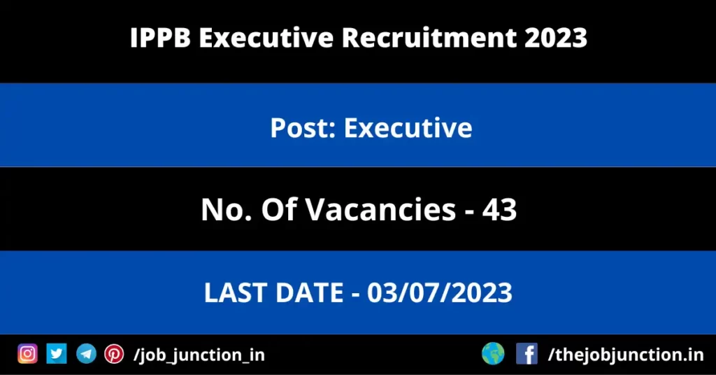 Shivaji University Assistant Professor Recruitment 2023 JOB JUNCTION IPPB Executive Recruitment 2023