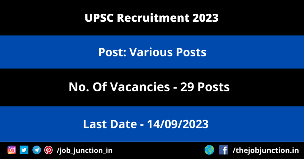 NIC Scientist Recruitment 2026 JOB JUNCTION UPSC Recruitment 2023