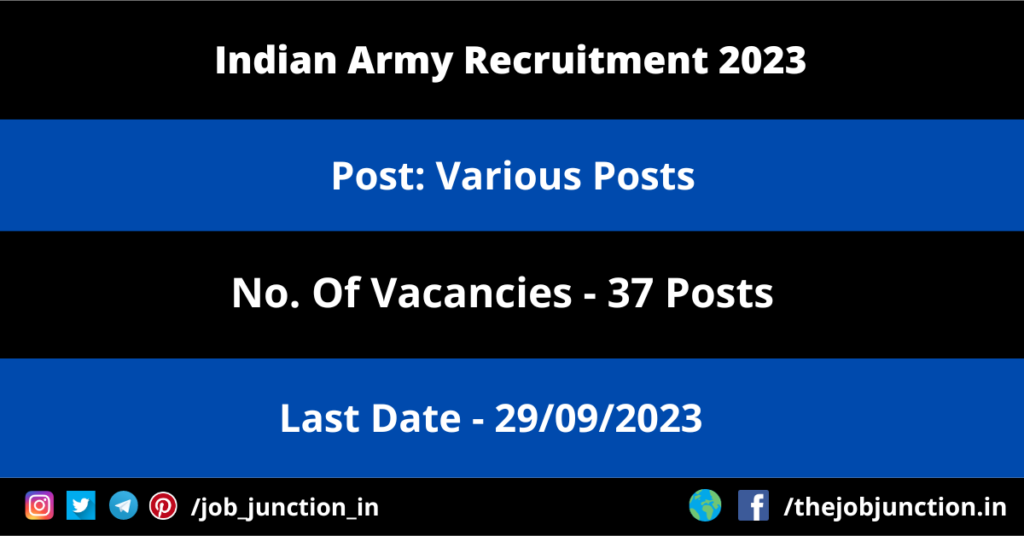 HVF Avadi Technician Recruitment 2026 JOB JUNCTION Indian Army Recruitment 2023