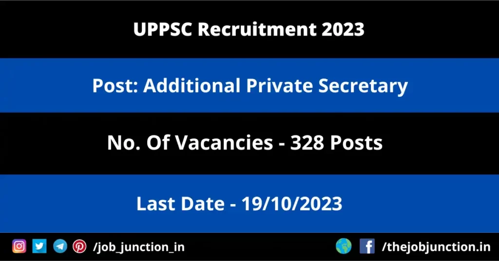 IIT BHU recruitment 2023 JOB JUNCTION UPPSC Recruitment 2023
