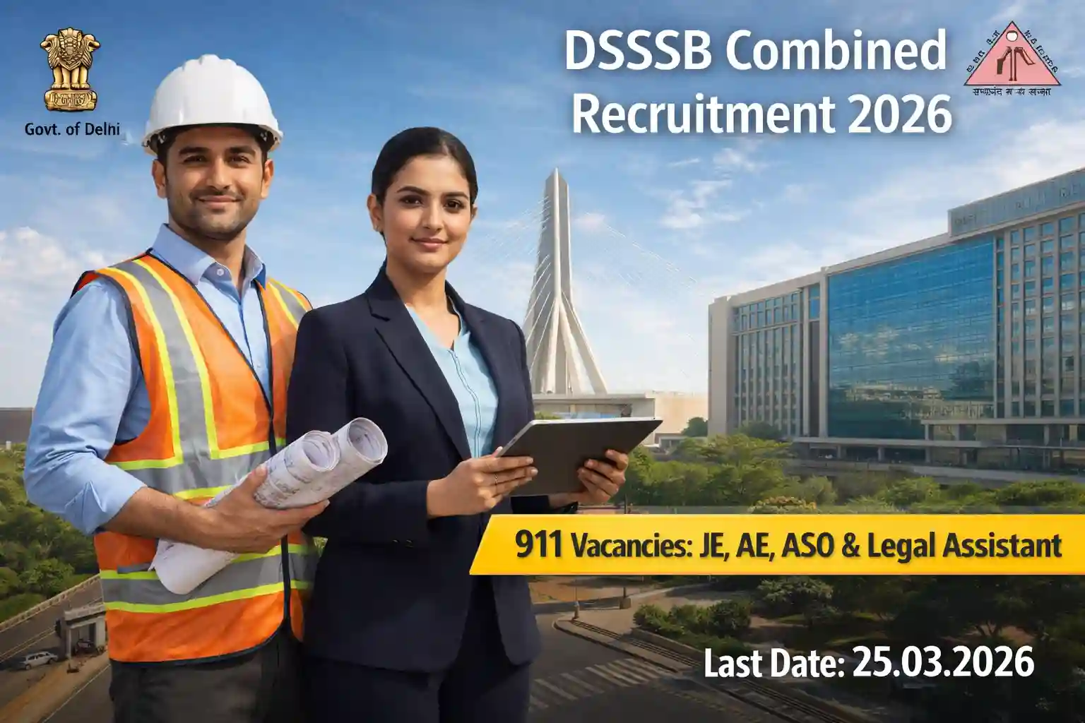 DSSSB Recruitment 2026