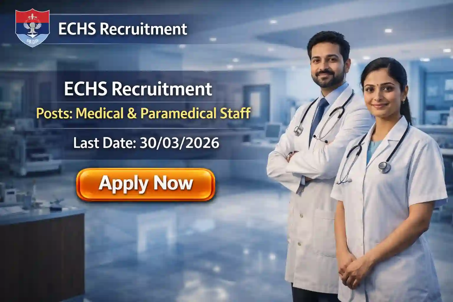 ECHS Ferozepur Recruitment 2026