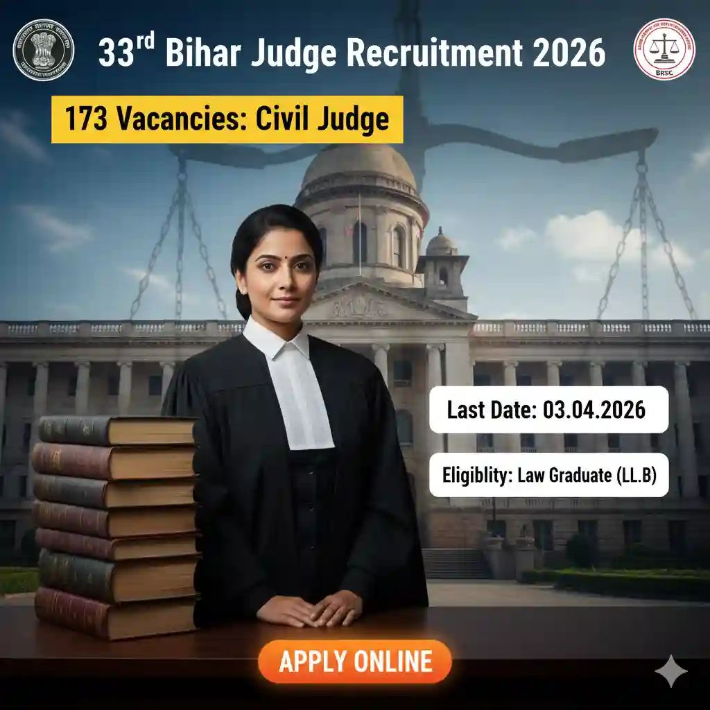 BPSC Judicial Service Recruitment 2026 JOB JUNCTION BPSC Judicial Service Recruitment 2026