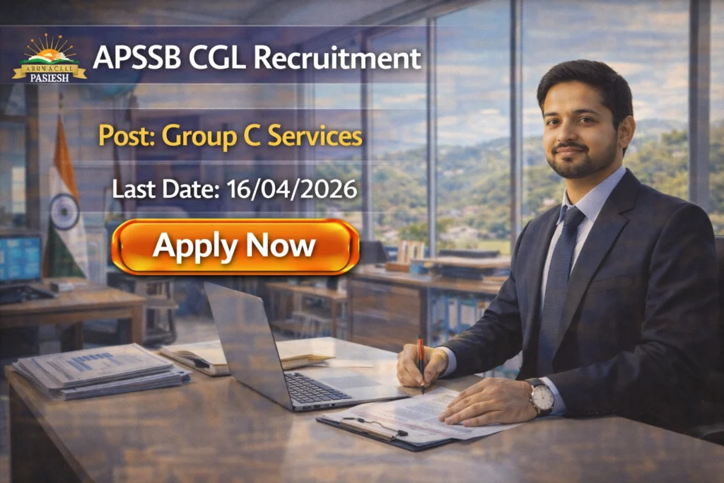 APSSB CGL Recruitment 2026 JOB JUNCTION APSSB CGL Recruitment 2026