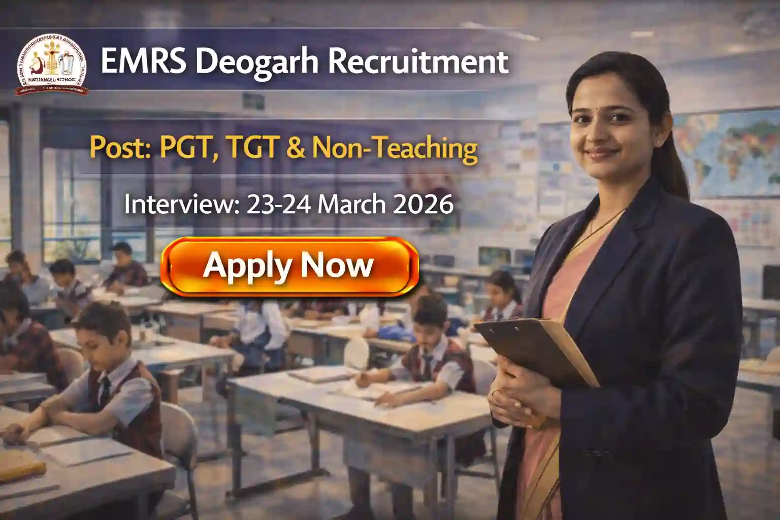 EMRS Deogarh Recruitment 2026