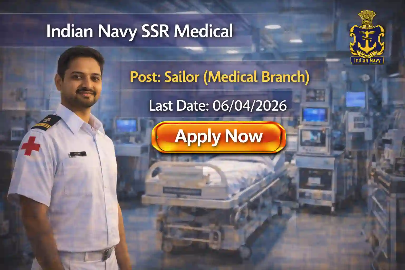 Indian Navy SSR Medical Recruitment 2026