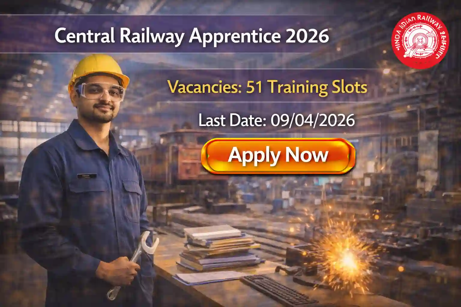 Central Railway Apprentice Recruitment 2026