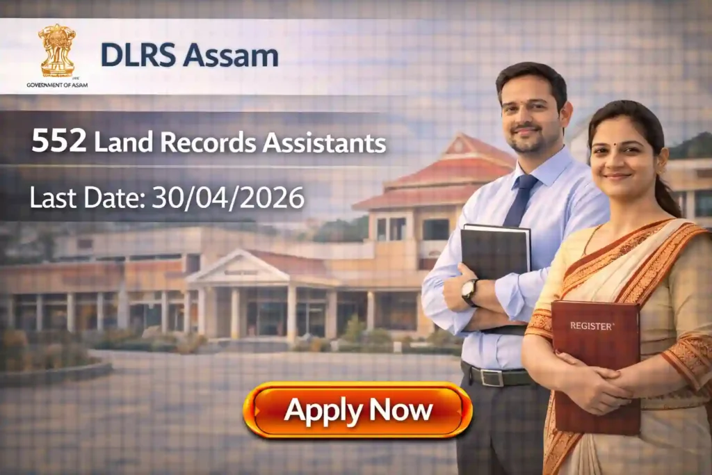 DLRS Assam Recruitment 2026 JOB JUNCTION DLRS Assam Recruitment 2026