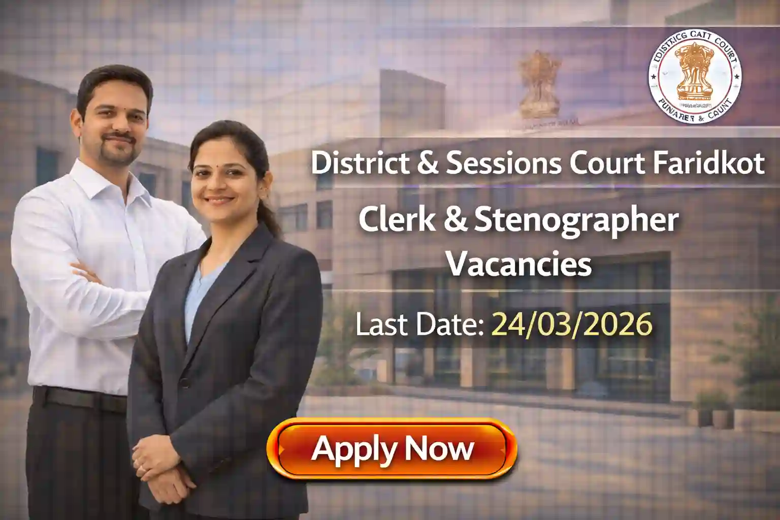 Faridkot District Court Recruitment 2026