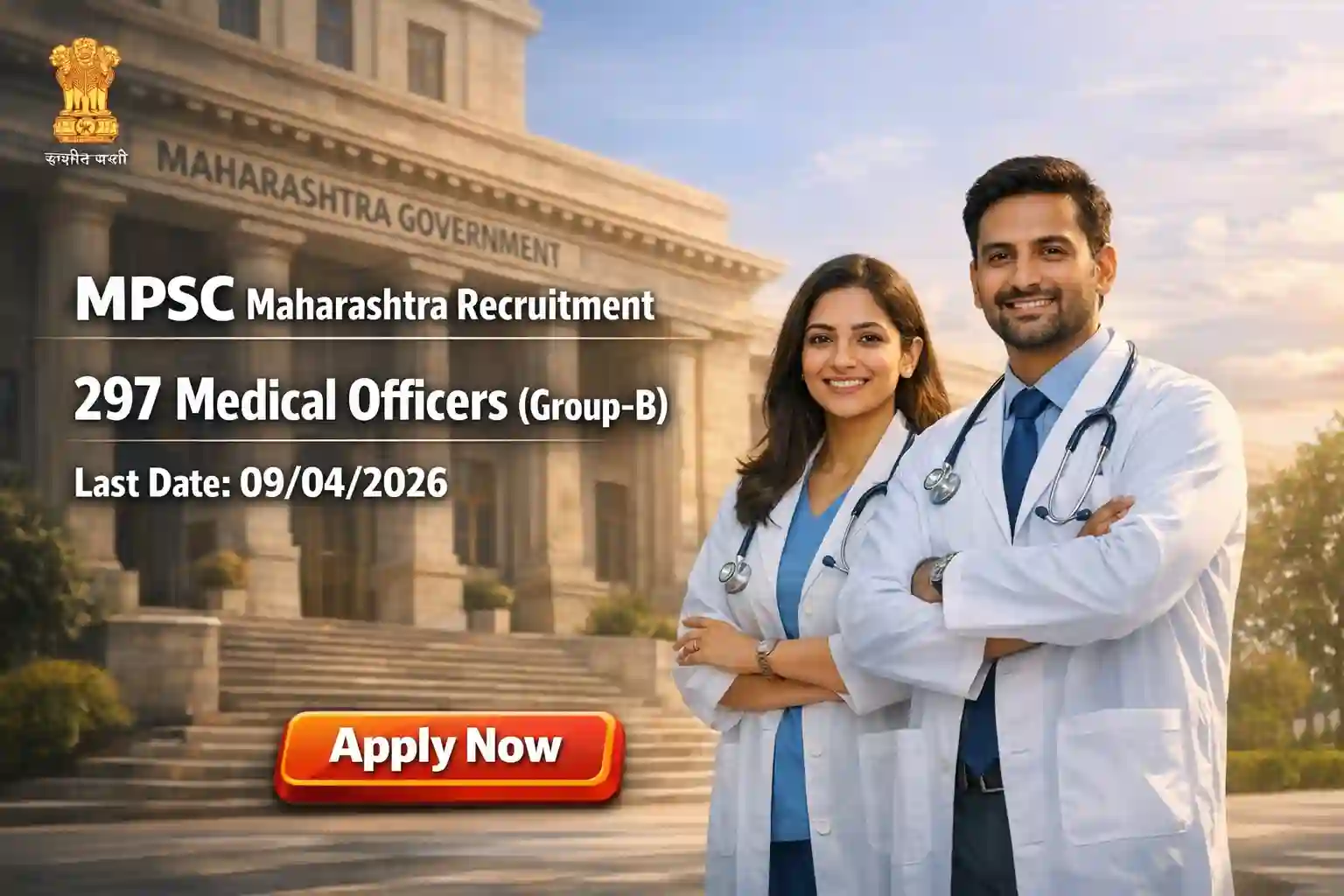 MPSC Medical Officer Recruitment 2026