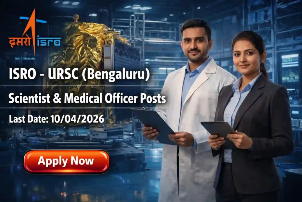ISRO URSC Recruitment 2026 JOB JUNCTION ISRO URSC Recruitment 2026