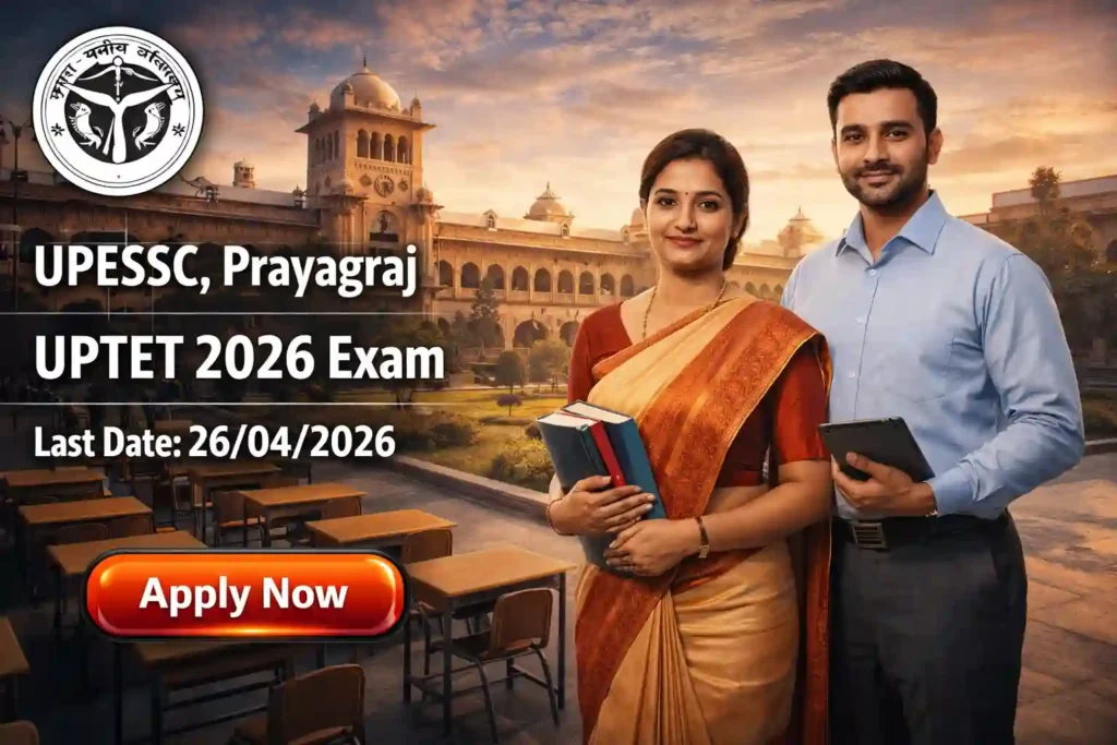 UPTET Recruitment 2026 JOB JUNCTION UPTET Recruitment 2026