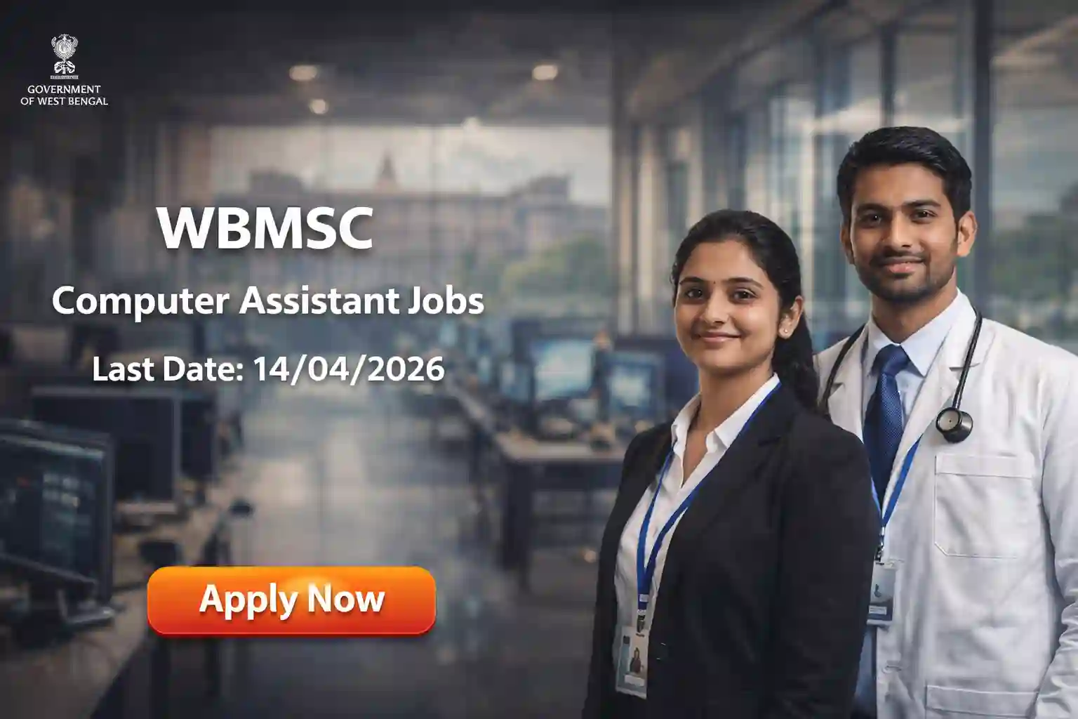 WBMSC Computer Assistant Recruitment 2026 Notification