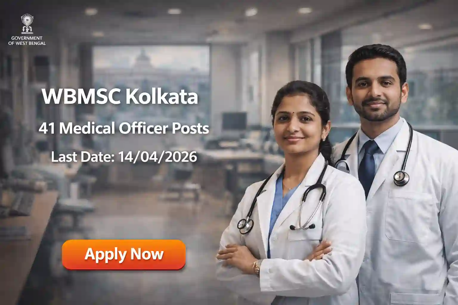 WBMSC Medical Officer Recruitment 2026 Notification