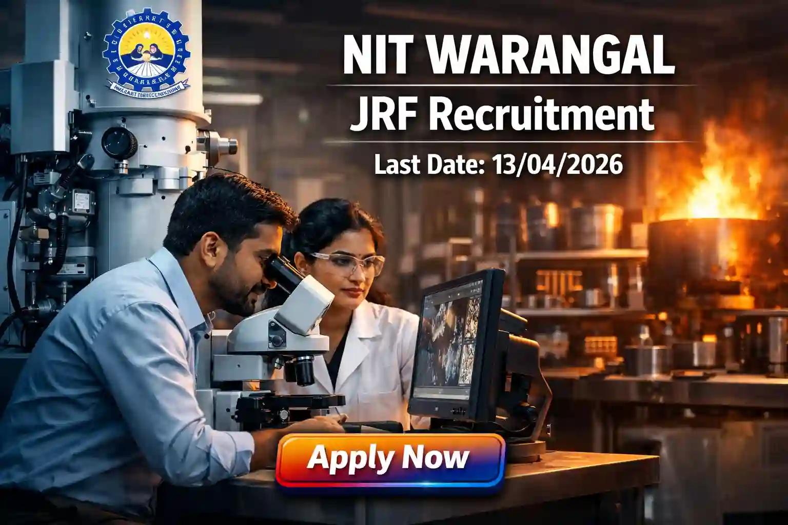 NIT Warangal JRF Recruitment 2026 Notification