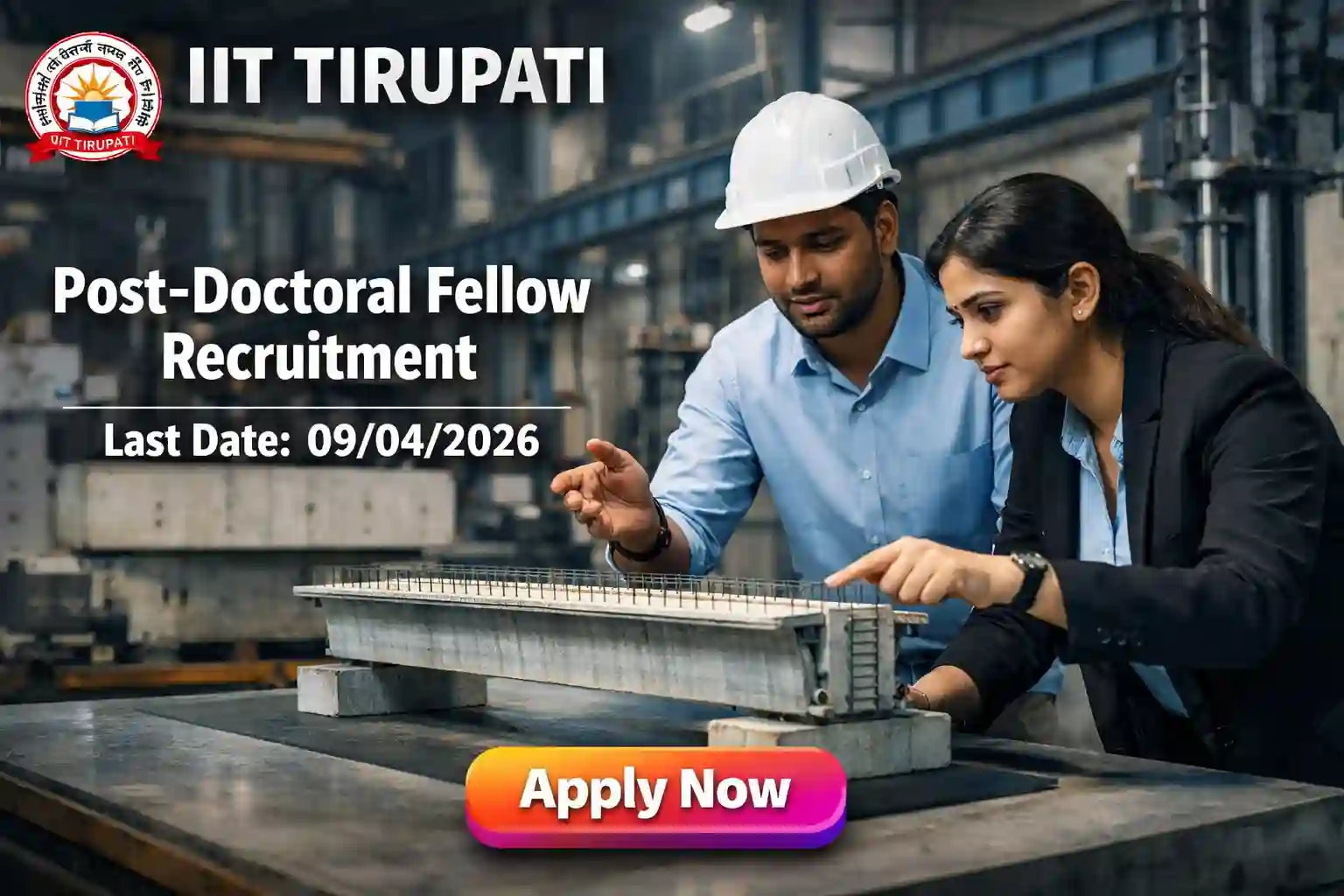IIT Tirupati PDF Recruitment 2026 Notification