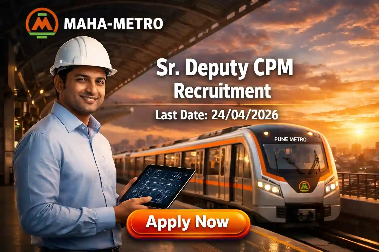 MAHA Metro Recruitment 2026 Notification