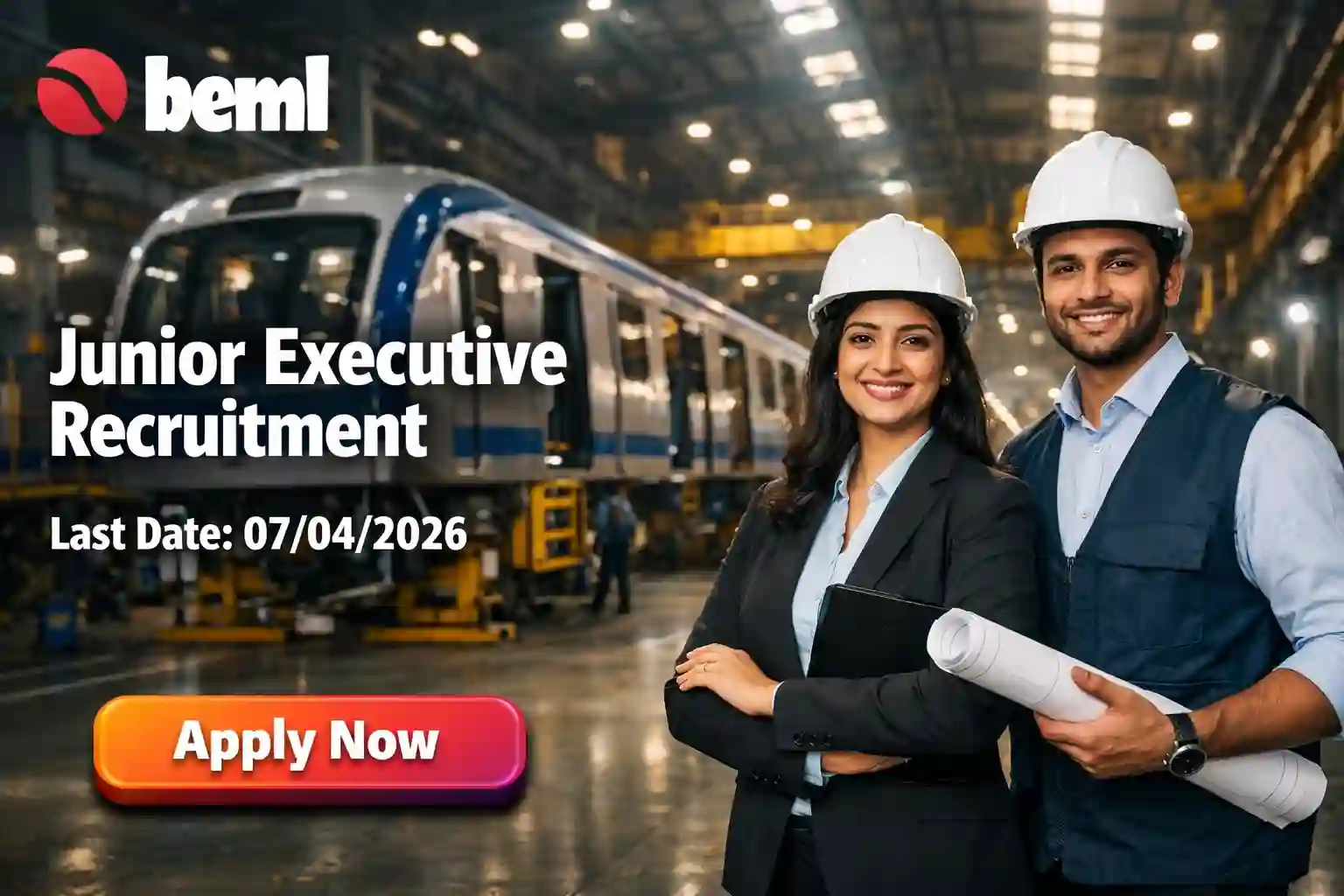 BEML Junior Executive Recruitment 2026 Notification