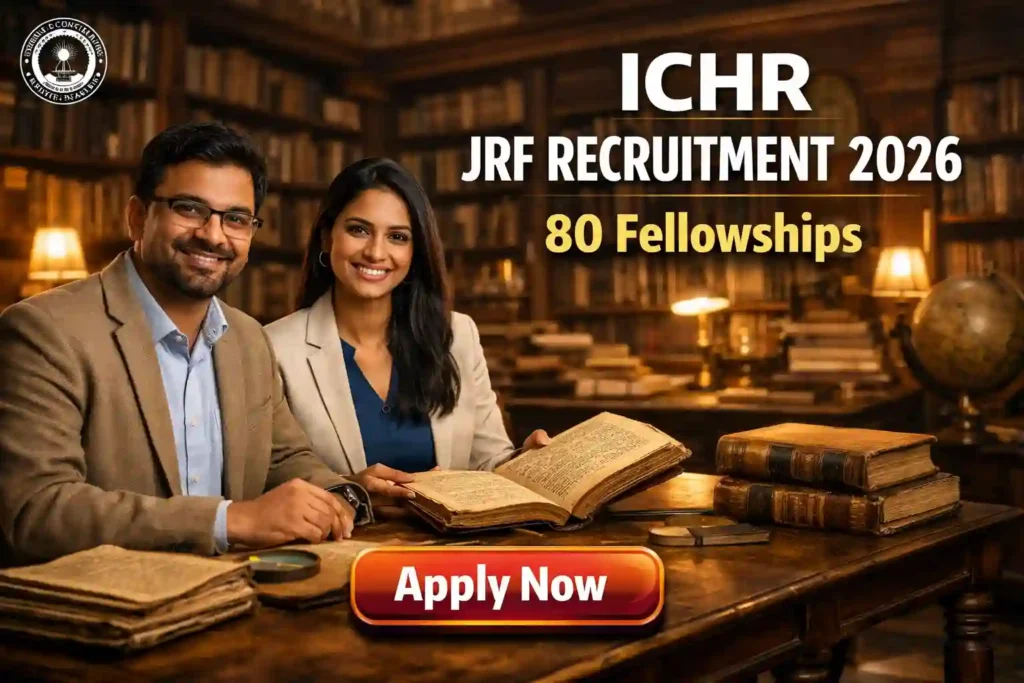 ICHR JRF Recruitment 2026 JOB JUNCTION ICHR JRF Recruitment 2026 Notification
