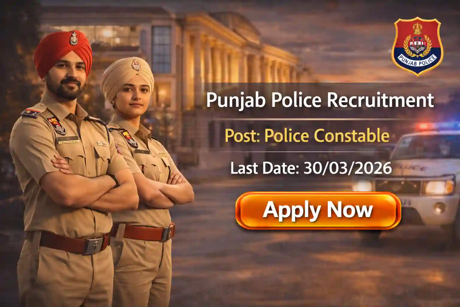 Punjab Police Constable Recruitment 2026