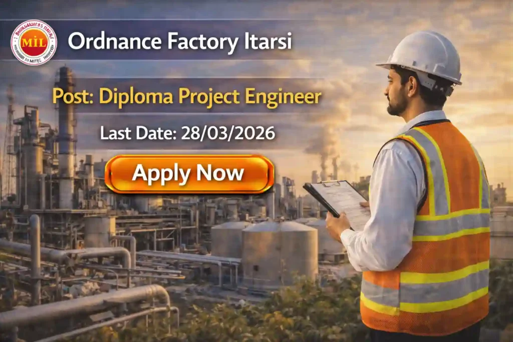 MIL DPE Recruitment 2026 JOB JUNCTION MIL DPE Recruitment 2026