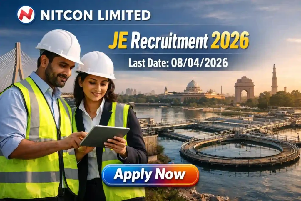 NITCON JE Recruitment 2026 JOB JUNCTION NITCON JE Recruitment 2026 Notification