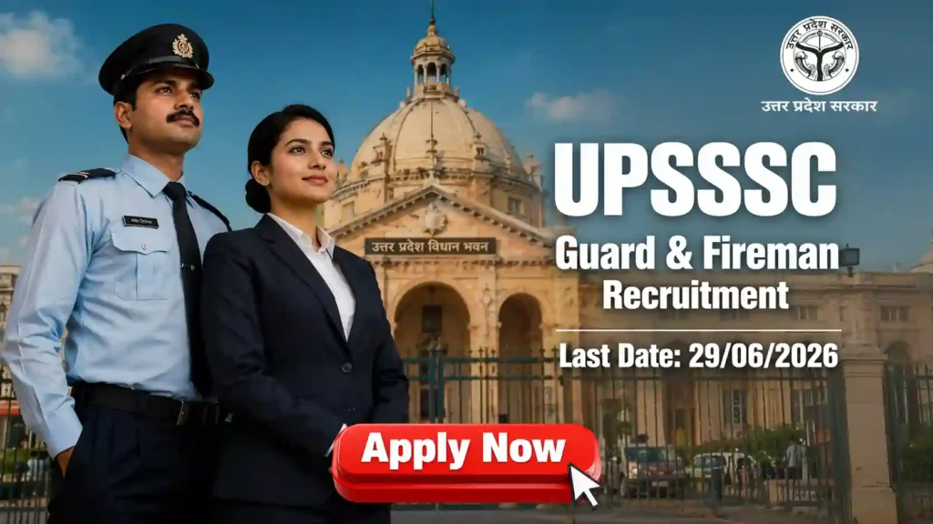 UPSSSC Recruitment 2026 JOB JUNCTION UPSSSC Recruitment 2026 Notification