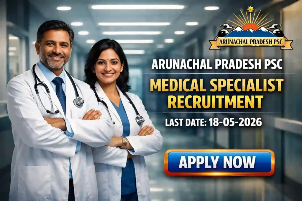 APPSC Medical Specialist Recruitment 2026 JOB JUNCTION APPSC Medical Specialist Recruitment 2026 Notification