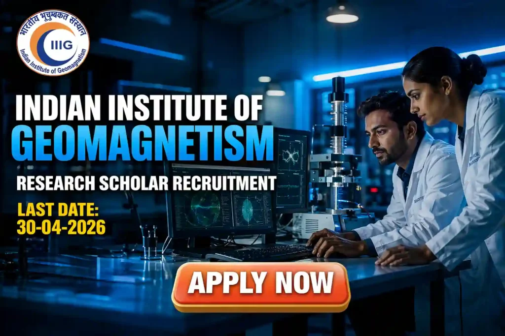 IIG Research Scholar Recruitment 2026 JOB JUNCTION IIG Research Scholar Recruitment 2026 Notification