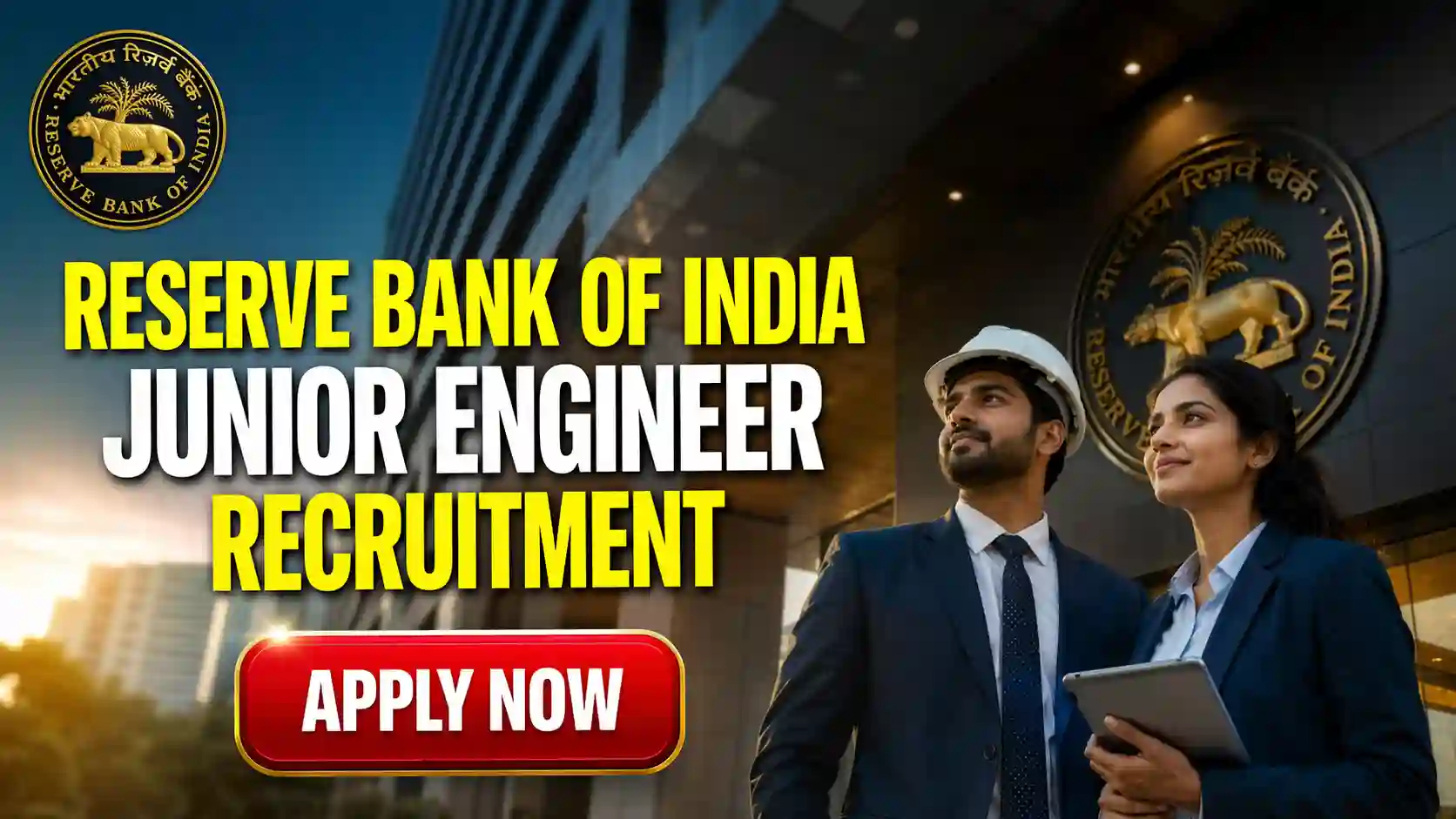RBI Junior Engineer Recruitment 2026