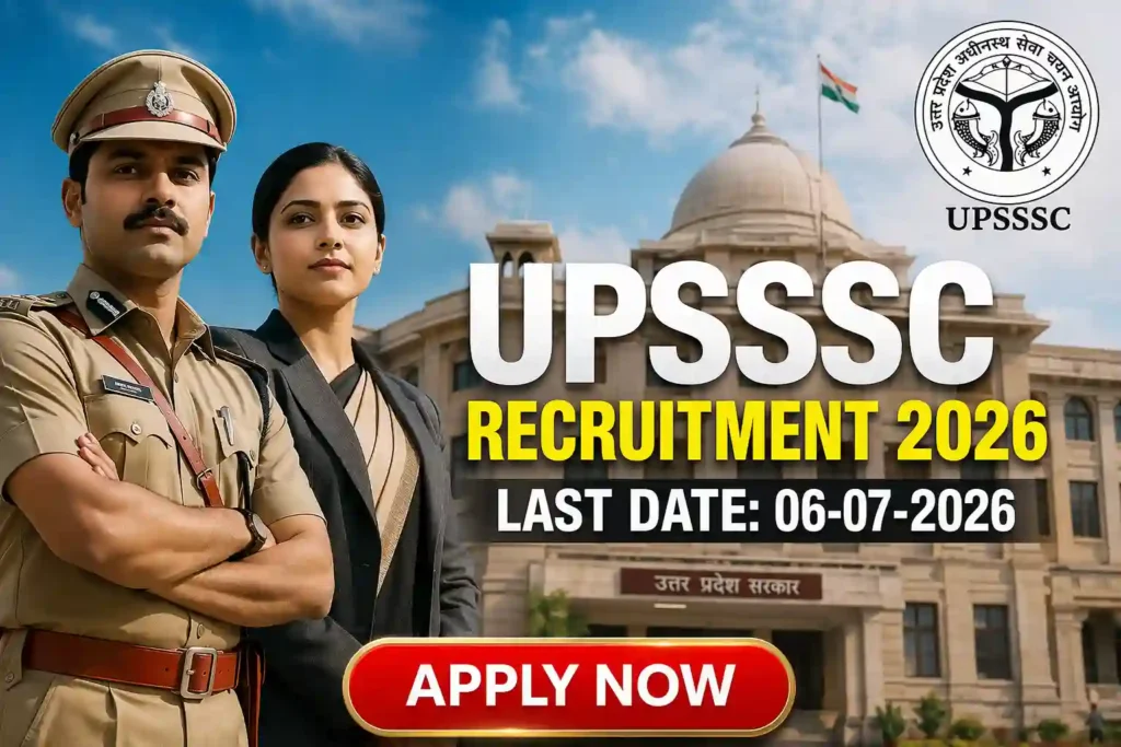 UPSSSC Recruitment June 2026 JOB JUNCTION UPSSSC Recruitment June 2026