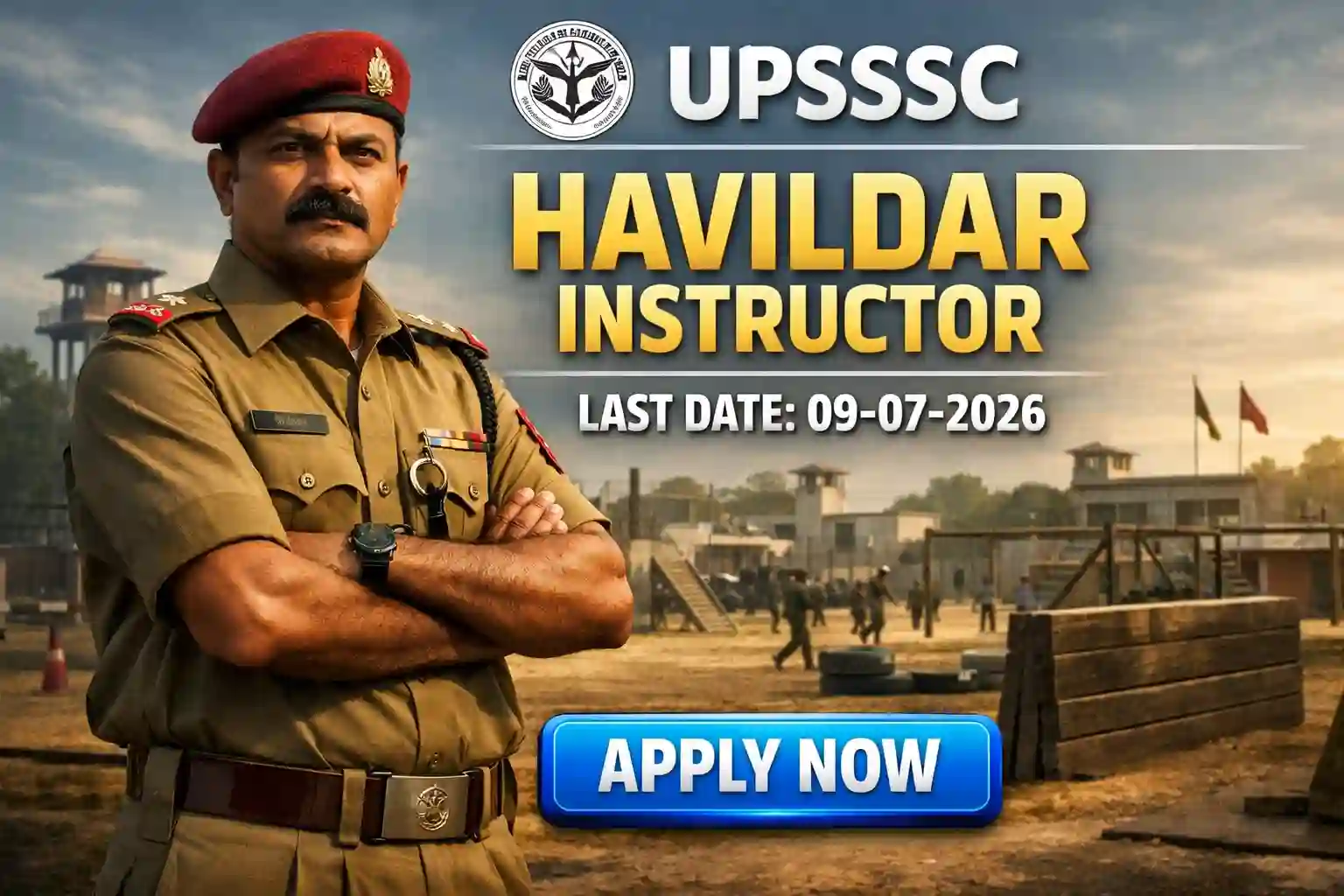 UPSSSC Havildar Instructor Recruitment 2026 Notification