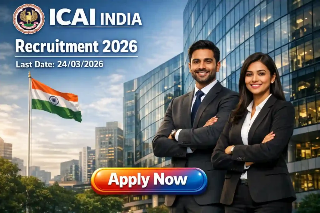 ICAI Recruitment 2026 JOB JUNCTION ICAI Recruitment 2026 Notification
