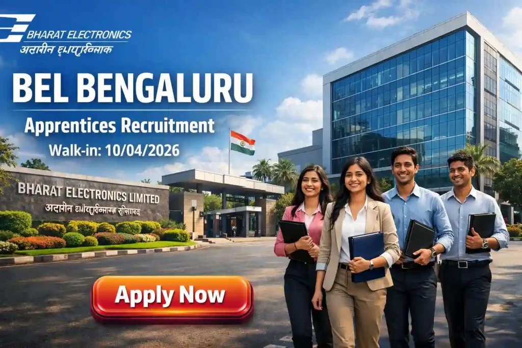 BEL Apprentices Recruitment 2026 JOB JUNCTION BEL Apprentices Recruitment 2026 Notification