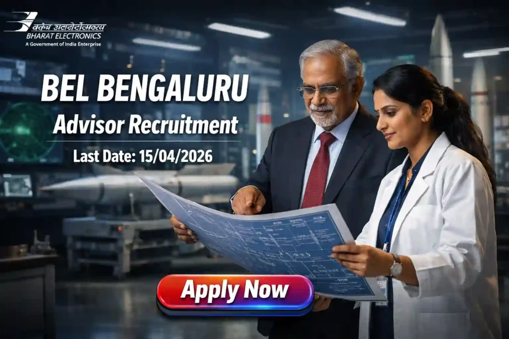 BEL Advisor Recruitment 2026 JOB JUNCTION BEL Advisor Recruitment 2026 Notification