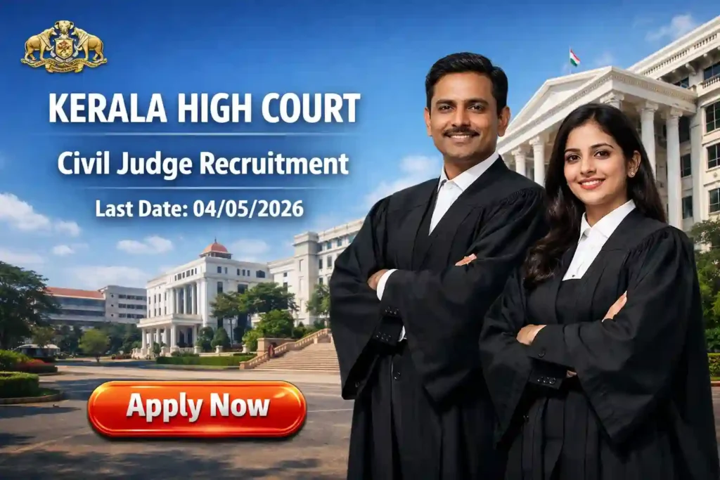 Kerala High Court Civil Judge Recruitment 2026 JOB JUNCTION Kerala High Court Civil Judge Recruitment 2026 Notification