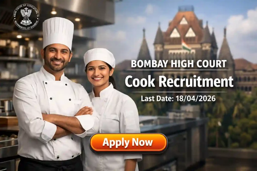 Bombay High Court Cook Recruitment 2026 JOB JUNCTION Bombay High Court Cook Recruitment 2026 Notification