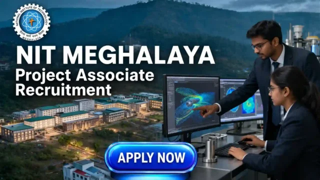 NIT Meghalaya Recruitment 2026 JOB JUNCTION NIT Meghalaya Recruitment 2026 Notification