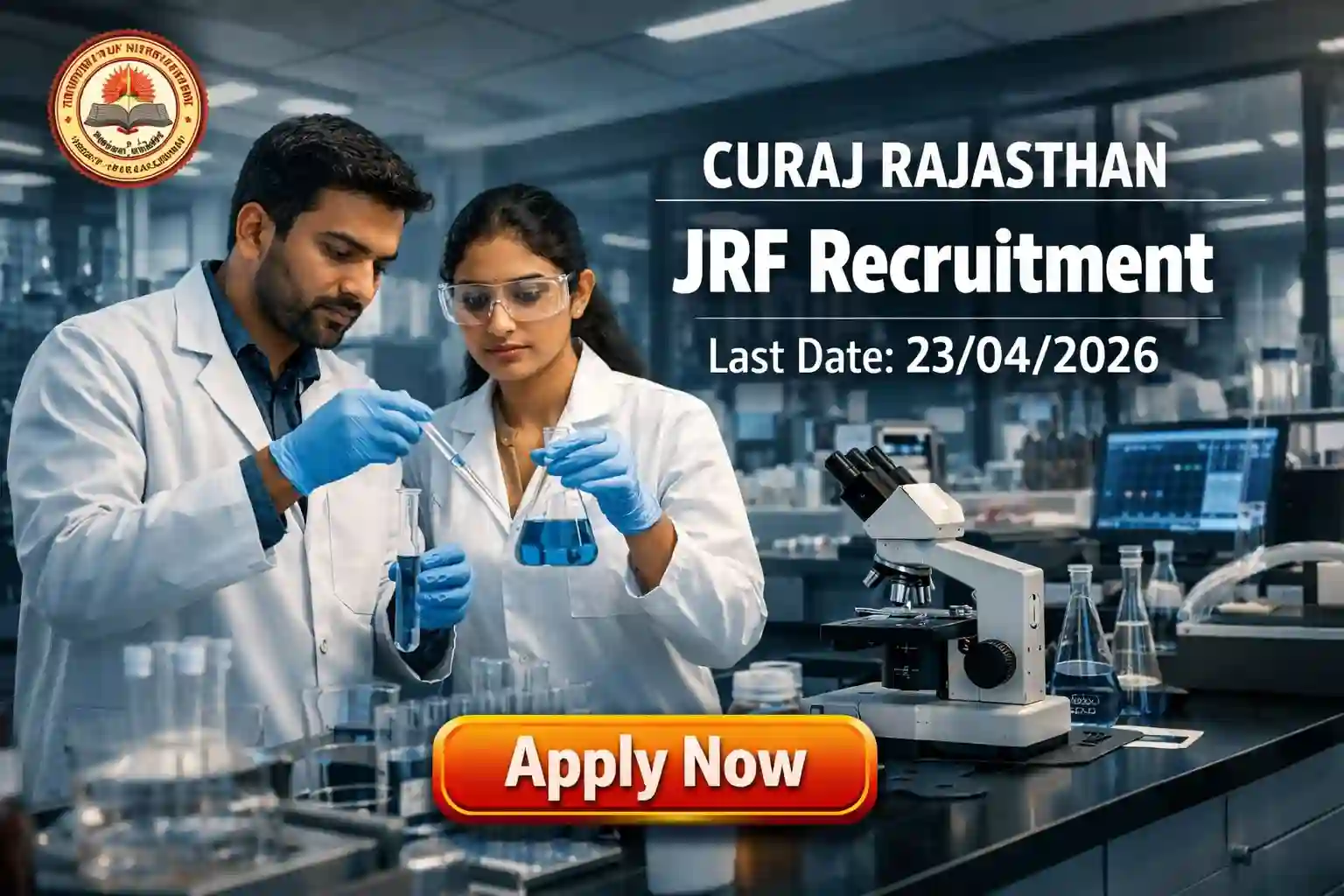 CURAJ JRF Recruitment 2026 Notification