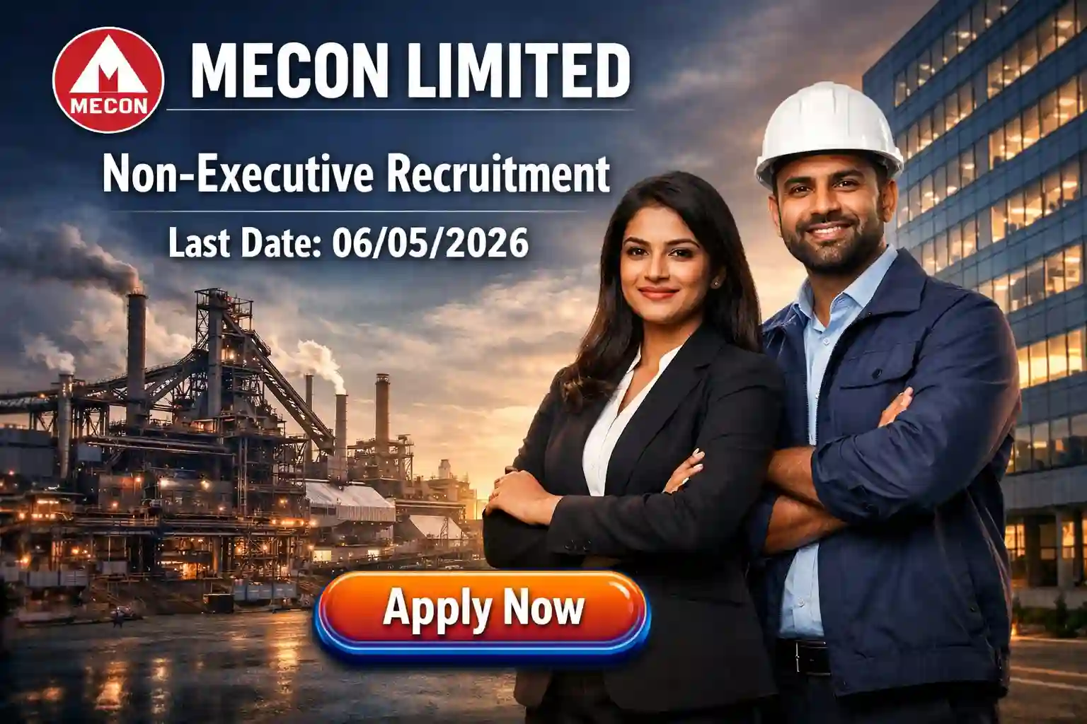 MECON Non-Executive Recruitment 2026 Notification