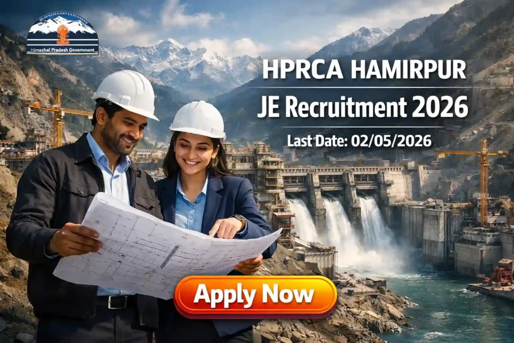 HPRCA JE Recruitment 2026 JOB JUNCTION HPRCA JE Recruitment 2026 Notification