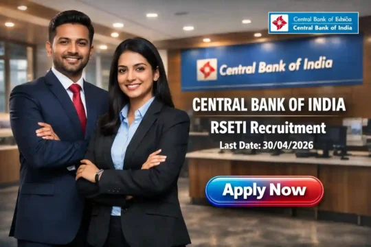 Central Bank of India Recruitment 2026 JOB JUNCTION Central Bank of India Recruitment 2026