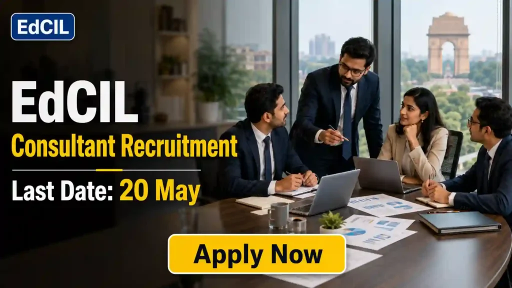 EdCIL Recruitment 2026 JOB JUNCTION EdCIL Recruitment 2026 Notification