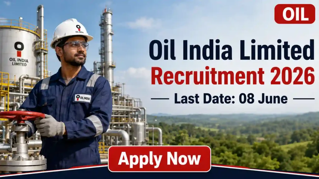 NTPC Engineer Recruitment 2026 JOB JUNCTION Oil India Limited Recruitment 2026 Notification