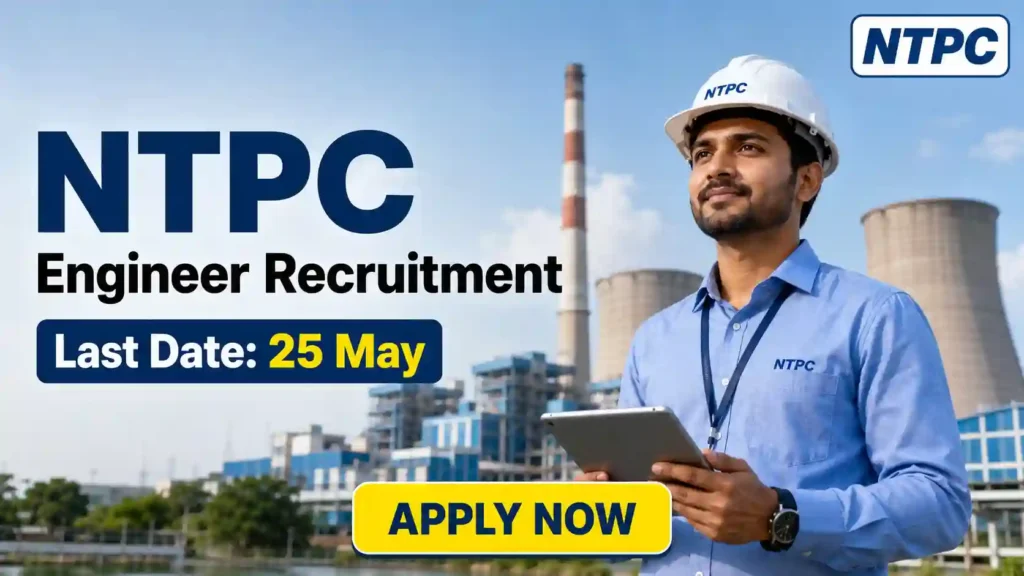 NTPC Engineer Recruitment 2026 JOB JUNCTION NTPC Engineer Recruitment 2026 Notification