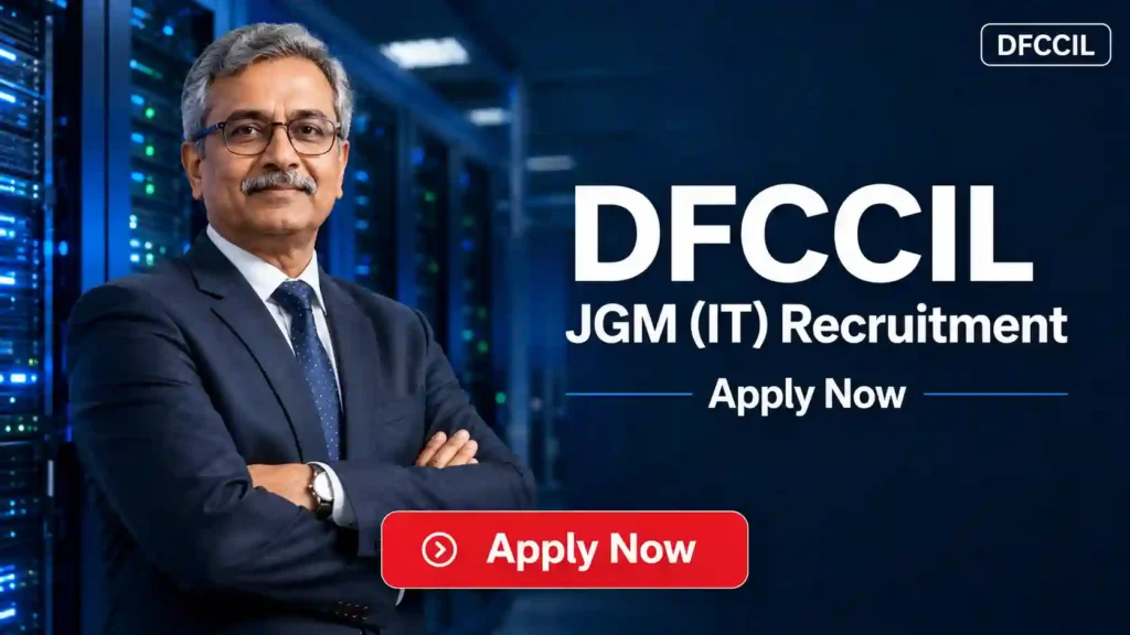 DFCCIL JGM IT Recruitment 2026 JOB JUNCTION DFCCIL JGM IT Recruitment 2026 Notification