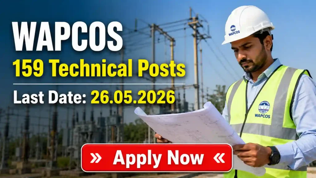 RITES Recruitment May 2026 JOB JUNCTION WAPCOS Recruitment 2026 Notification