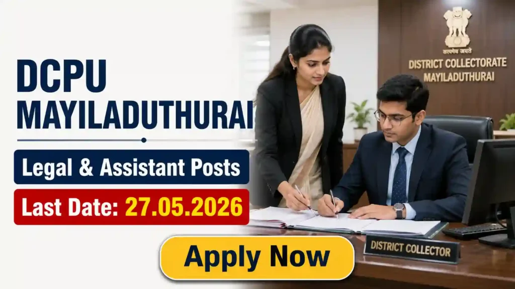 BPSSC ASI Recruitment 2026 JOB JUNCTION DCPU Mayiladuthurai Recruitment 2026 Notification