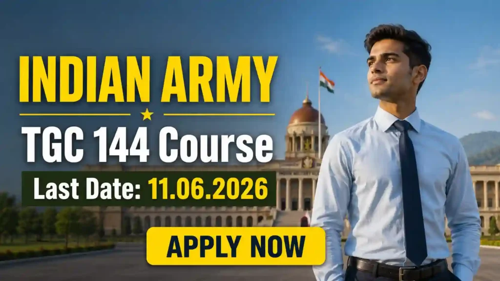 RITES Recruitment May 2026 JOB JUNCTION Indian Army TGC 144 Recruitment 2026 Notification